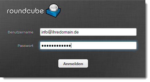 Roundcube-Login